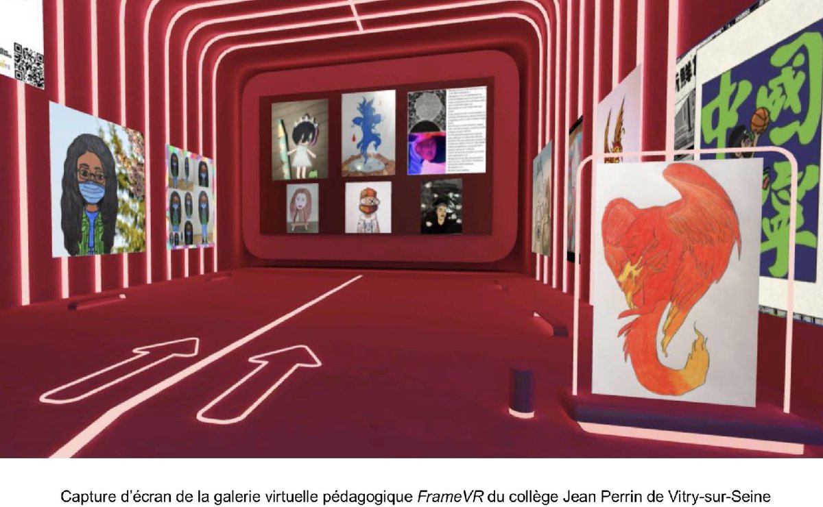 arts_edu_num's tweet photo. 📍À consulter en complément la lettre EduNum nº27 en #ArtsPlastiques 

✅ Cheminant entre #RéalitéVirtuelle #RéalitéAugmentée #RéalitéMixte &amp;  #Métavers elle se propose de présenter comment s’approchent et s’enseignent des pratiques sensibles

👉https://t.co/9tBAPIruIv https://t.co/ZZiY6Bvx5U