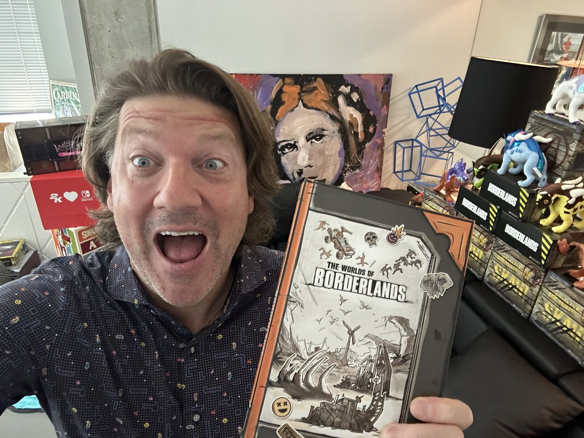 DuvalMagic's tweet photo. Just out! The Worlds of Borderlands! Hardcover awesomeness is discounted 10% off right now here: https://t.co/kL5Zo5oIGk https://t.co/HFTc4CIp0i
