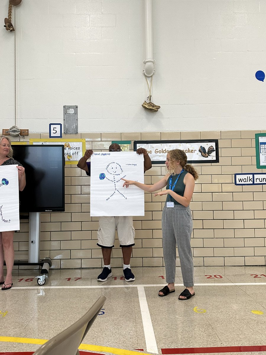 tunia_jackson's tweet photo. A great first day back @EdHeightsES!  Discussing our goals for ourselves and our students for this year. Reflecting on our idea of an ideal teacher and student. We are ready to connect, collaborate and create. @EHES_Principal @MsSingletonBCPS https://t.co/Yn1wNQwgln