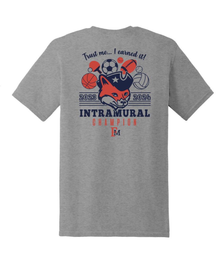 derrickeyoung67's tweet photo. Our new intramural shirts , sign up and try to win one. https://t.co/wmQDn5GQVS