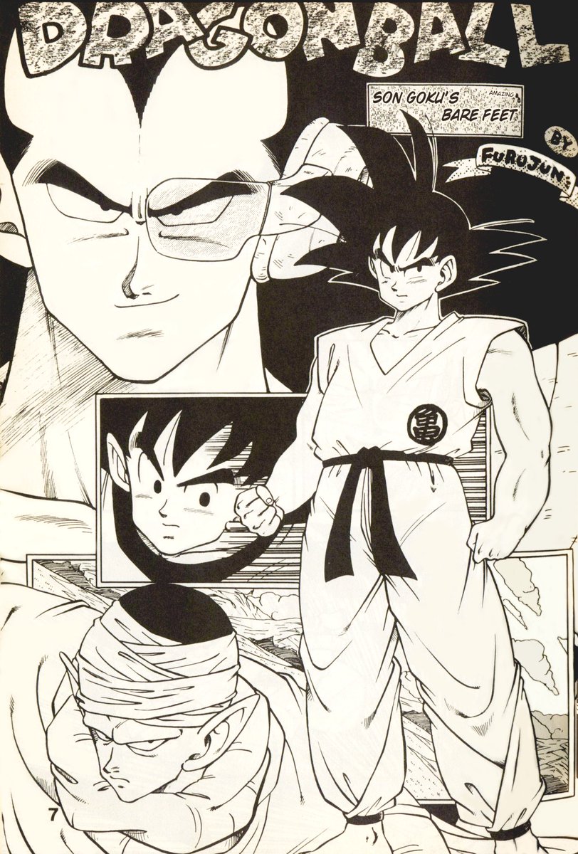 Dragon Ball Z by Junya Furusawa (古澤純也) Furujun, Goku &amp; Piccolo vs Raditz