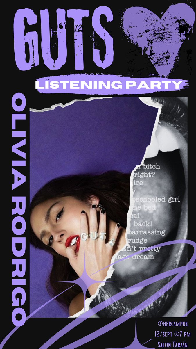 Are you ready to spill your GUTS? 💜