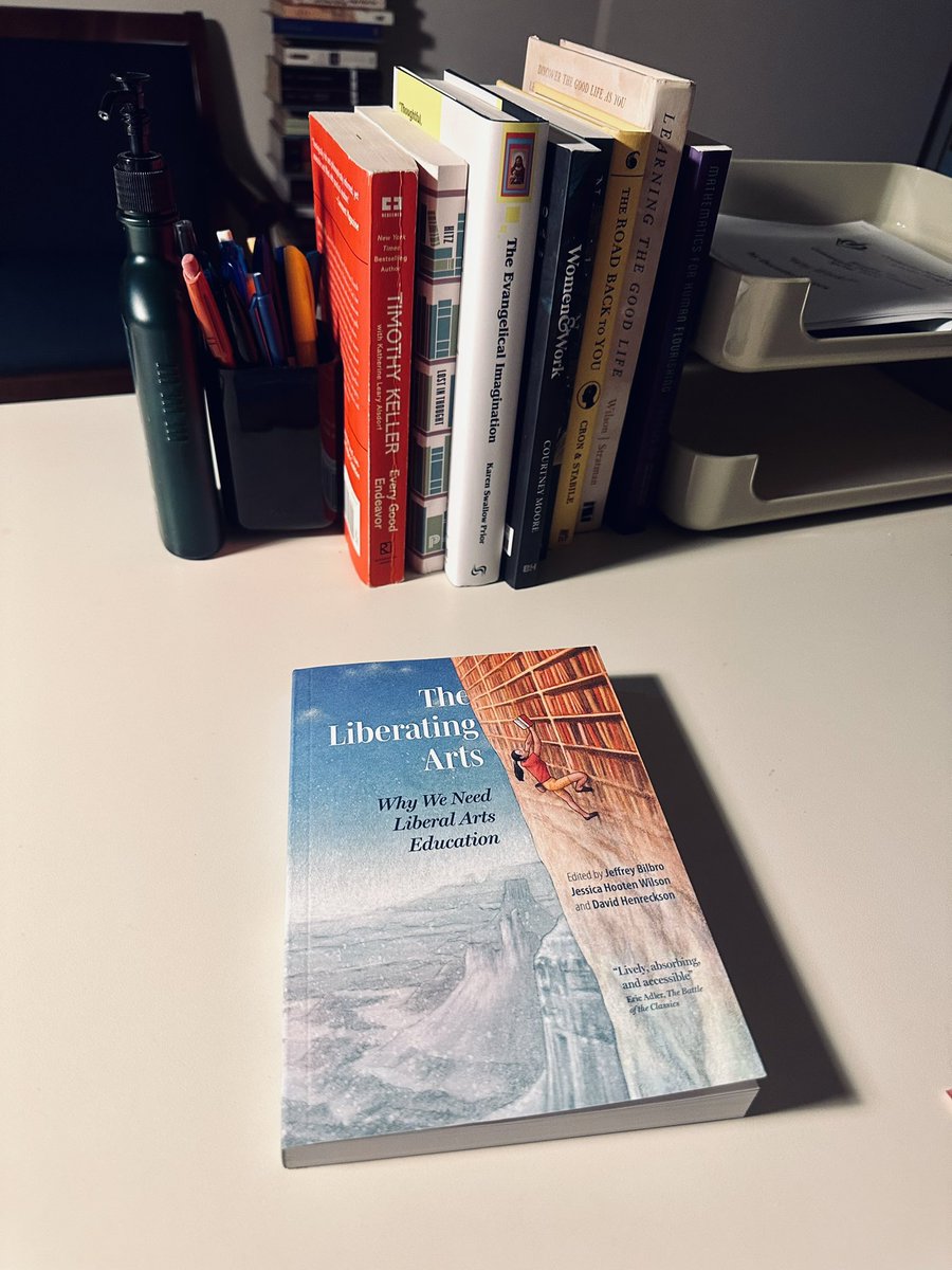 DrMacsLit's tweet photo. @HootenWilson Oh, just this new book… “The liberal arts must liberate!” #liberalarts #wisdom https://t.co/3WPuM3g4iL