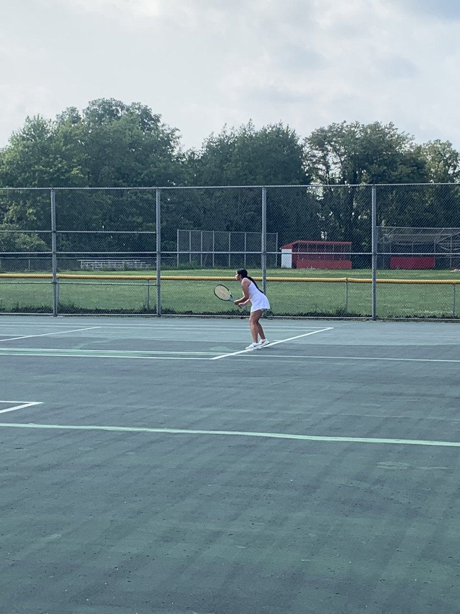 Girls Tennis doing a great job in their match with Connellsville! Keep up the good work! #BePhenomenal