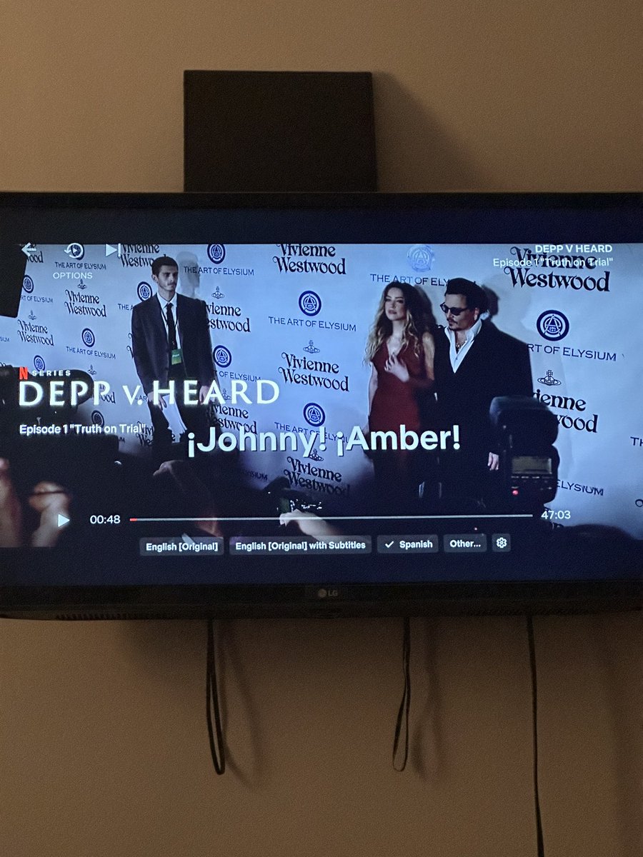 Kiyotzi's tweet photo. Al fin!!! @netflixusa_  #DeppVHeard 🏴‍☠️😎🏴‍☠️ #DeppTeam 🩷 https://t.co/CrBBYHyh0D