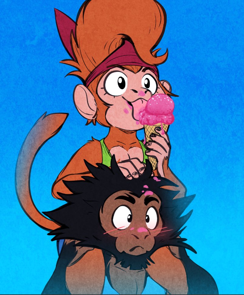 ScottyArtz's tweet photo. #monkemonday https://t.co/bg0yIKfOHa