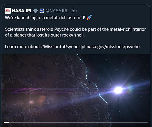 DubnHG1's tweet photo. . #Asteroids Science
. #Asteroid_Mining
. #OSIRIS_Rex Sample return https://t.co/LaqoPIWpmN
