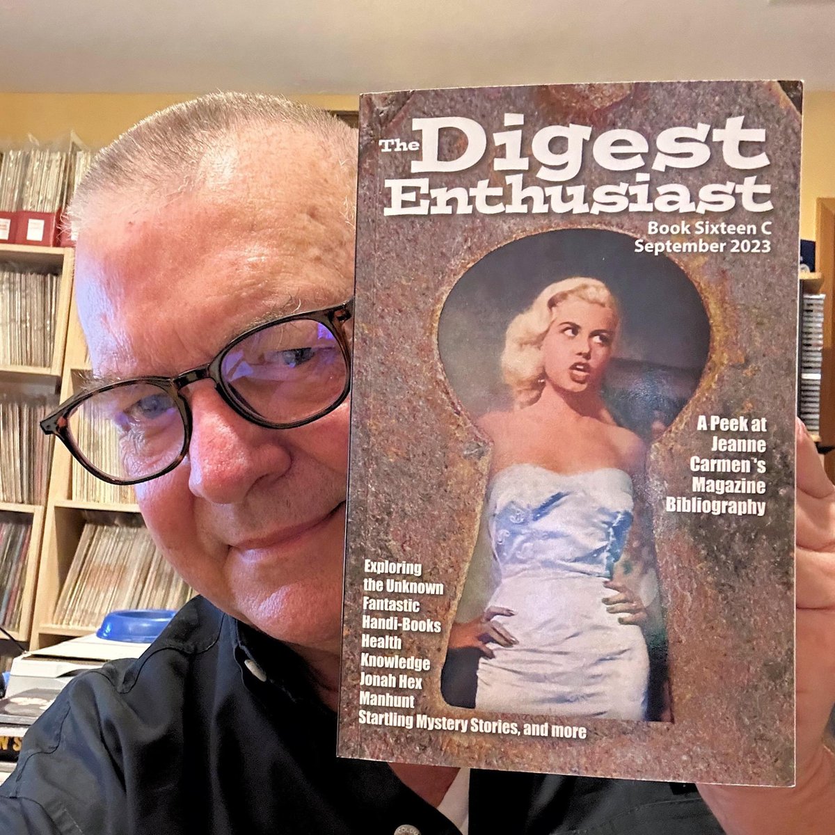 I just got the latest issues of THE DIGEST ENTHUSIAST (amzn.to/3OL85XD) and highly recommend it. As always, this issue includes well-researched, nicely-illustrated articles by guys who really know their stuff when it comes to vintage magazines and related retromedia.