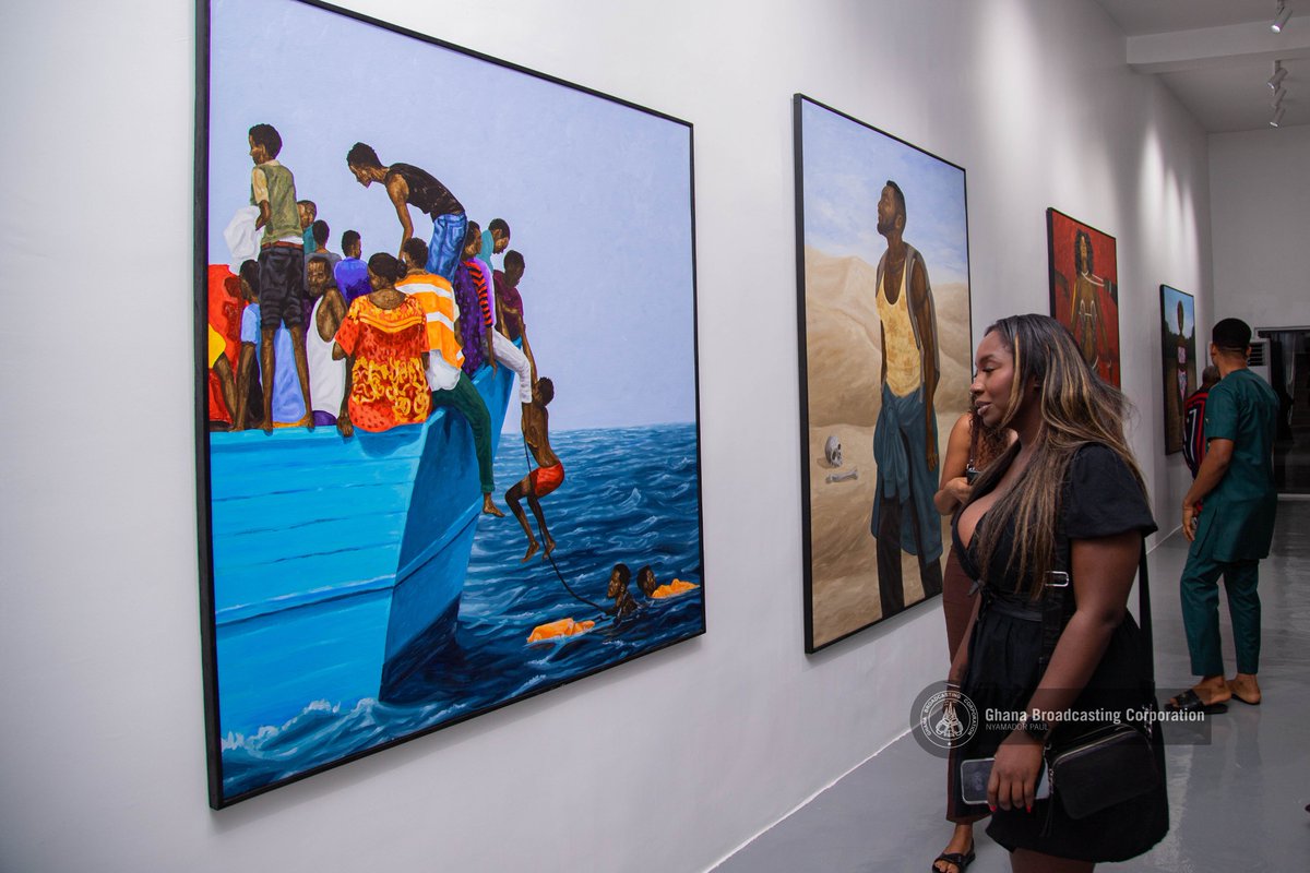 GTV_Ghana's tweet photo. ICYMI:
Here are photos from the opening of the @worldfaze1 Art Residency and Gallery yesterday at Ogbojo.
Photos by @paulkplorla
#Worldfaze
#GTVDigital https://t.co/qWbEqwp7ur