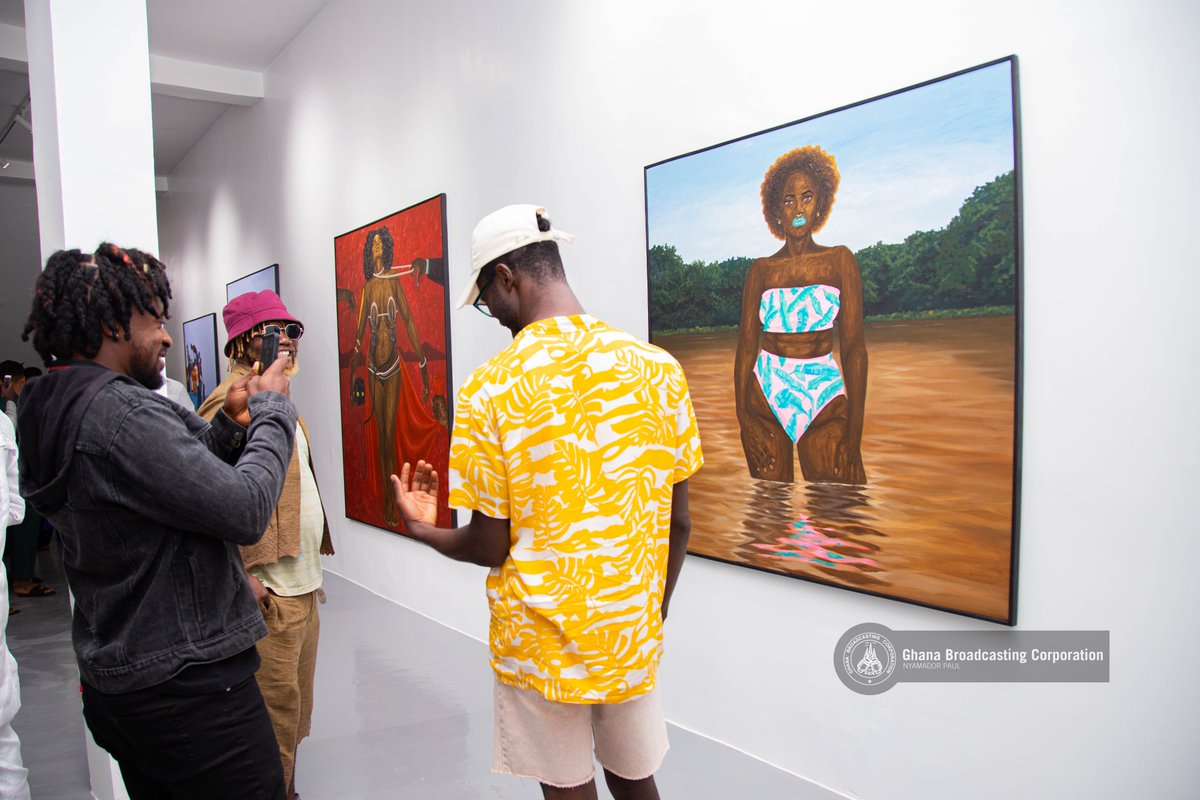 GTV_Ghana's tweet photo. ICYMI:
Here are photos from the opening of the @worldfaze1 Art Residency and Gallery yesterday at Ogbojo.
Photos by @paulkplorla
#Worldfaze
#GTVDigital https://t.co/qWbEqwp7ur