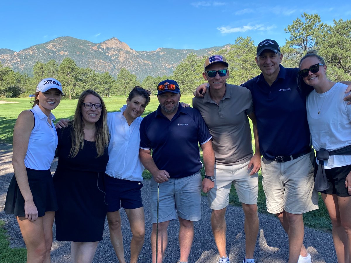 BStoneTalent's tweet photo. We enjoyed another year sponsoring a hole at the @NDIAToday IMAGE Golf Tournament last week!
Thanks to the Air Force Academy for hosting! We're grateful for the opportunity to play a round of golf for a good cause &amp; meet some incredible people within the industry. https://t.co/WjpPLX9PYu