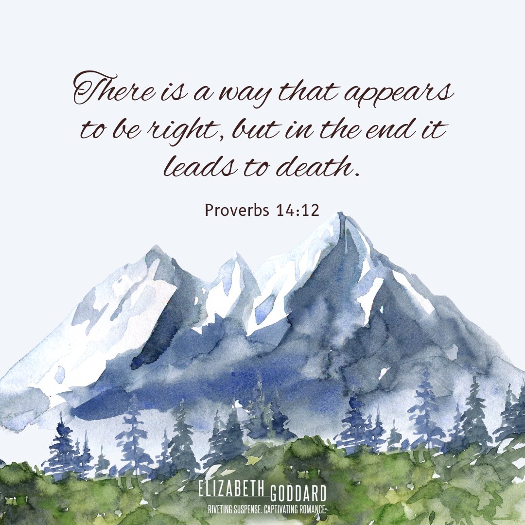 bethgoddard's tweet photo. There is a way that appears to be right, but in the end it leads to death. Proverbs 14:12
#SundayScripture #LordsDay #GodsLove #LoveOneAnother #BeLikeChrist #Christianity #followJesus #Bible #Godlywisdom https://t.co/vgbzI4NwkJ