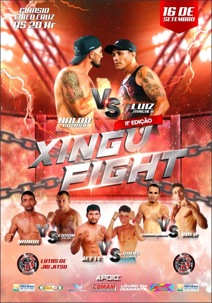 Xingu Fight 11 dia 11 de setembro