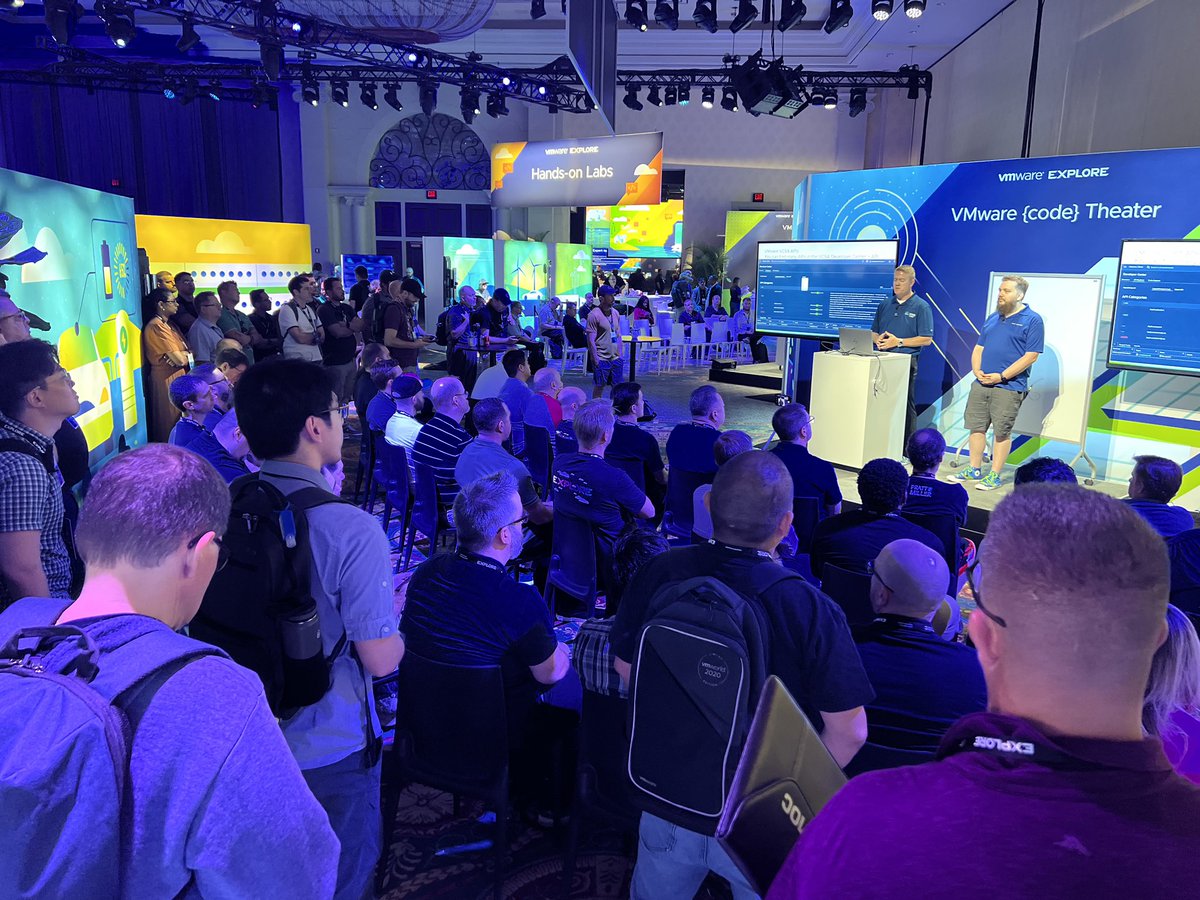 Community space is booming ,  <a href="/vmwarecode/">VMware {code}</a> session !