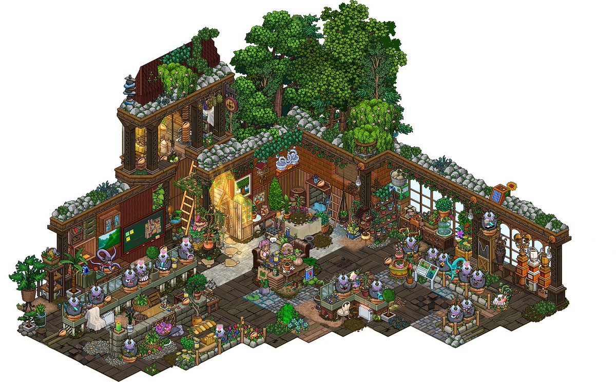 This is my Monster Plant greenhouse 🌱🌿🍃

<a href="/HabboFR/">Habbo FR</a> <a href="/Habbo/">Habbo</a> #Habbo #HabboBuild #Habborooms
