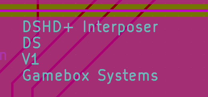 cyothevile's tweet image. We will order test interposer this week for DSHD+