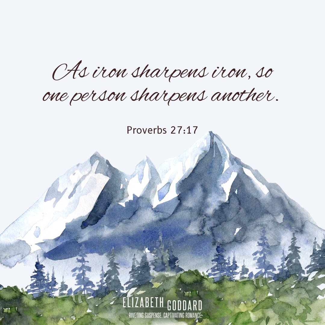 bethgoddard's tweet photo. As iron sharpens iron, so one person sharpens another. Proverbs 27:17
#SundayScripture #LordsDay #GodsLove #LoveOneAnother #BeLikeChrist #Christianity #followJesus #Bible #Godlywisdom https://t.co/m5qsuLcUSu