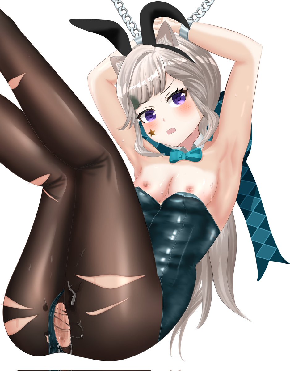 Eurynomye's tweet photo. R-18 Comission
Lynette Bunny Version
#Genshin #Lynette #原神 https://t.co/Uz8Z4BY10X