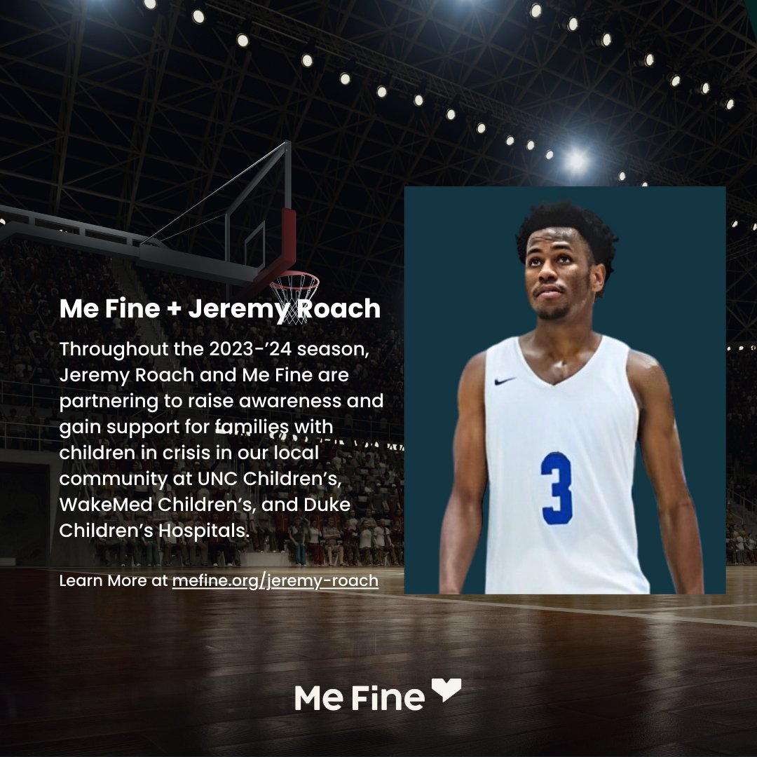 Me Fine is excited to announce that Jeremy Roach will join Me Fine as a spokesperson to raise awareness about its efforts and the people it helps. @Jeremyroach10