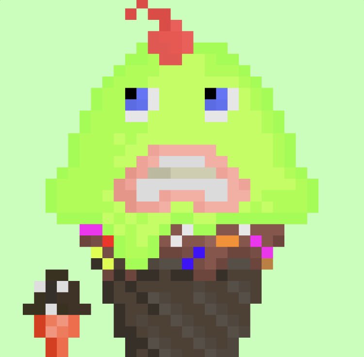 Found this two-fer-one pixel cone by <a href="/RANDYCONES/">RȺNDYȺL.ȺLGO</a> on the floor at <a href="/RandGallery/">Rand</a>! 🍦🍨🍦🍨

Perfect NFT to take in the end of summer! 😎

#algo #algorand #AlgorandNFTs #AlgorandNFTRewards 

nftexplorer.app/asset/526035910