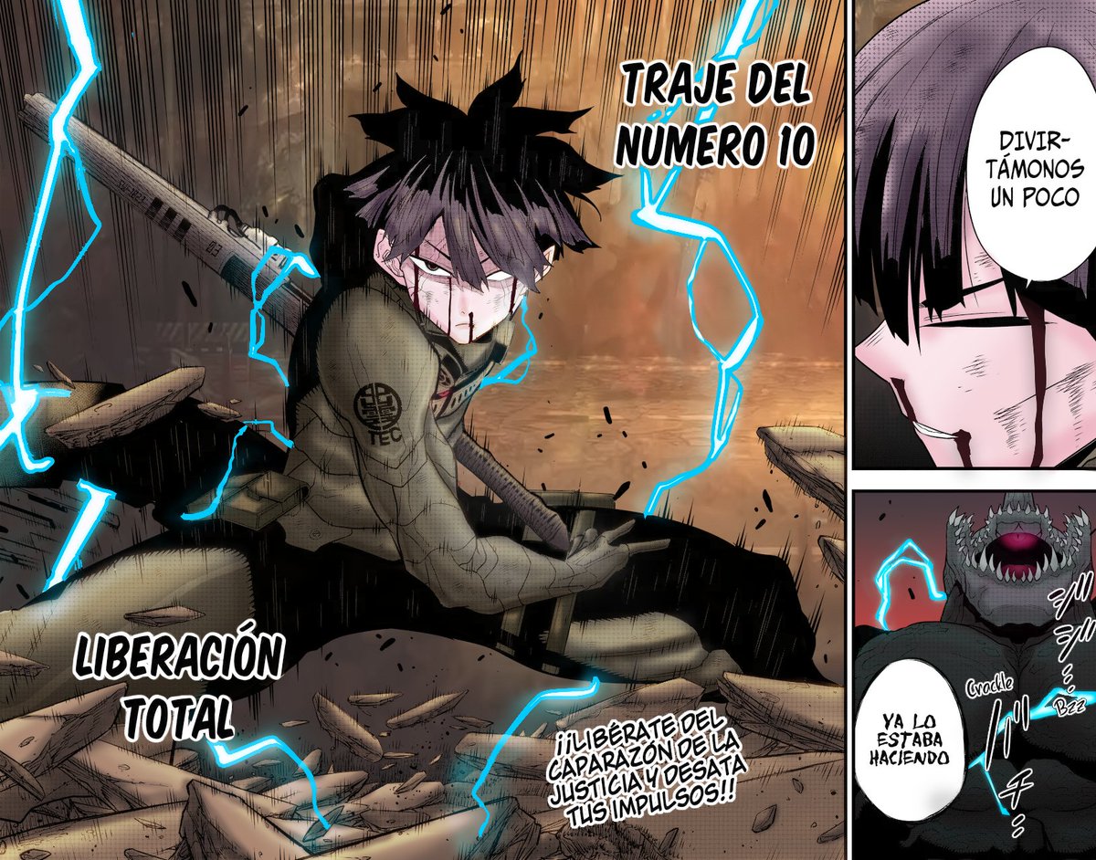 SFaixin's tweet photo. Coloreo 8kaijuu  #8kaijuu #jumpplus #anime #manga #shonen https://t.co/VT2g7jOJDV
