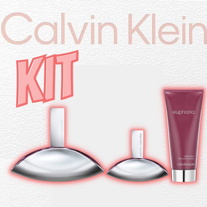 KIT Euphoria Eau de Parfum 100ml + Euphoria 30ml + Body Lotion 100ml