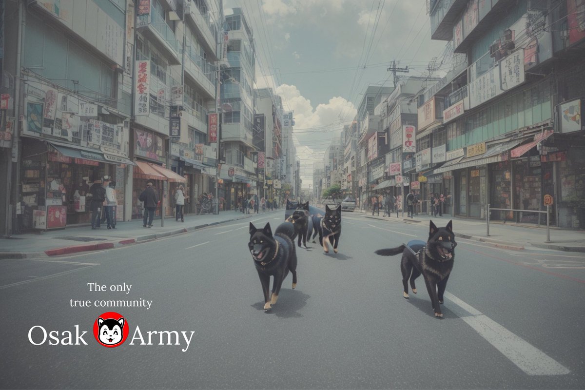 OsakGuy's tweet photo. The $Osak Army is a pure community. We are all equal and patient. We want to be legends and in our ranks we have @RyoshiResearch as the greatest Holder

#OsakaProtocol https://t.co/mInBBAsGKR