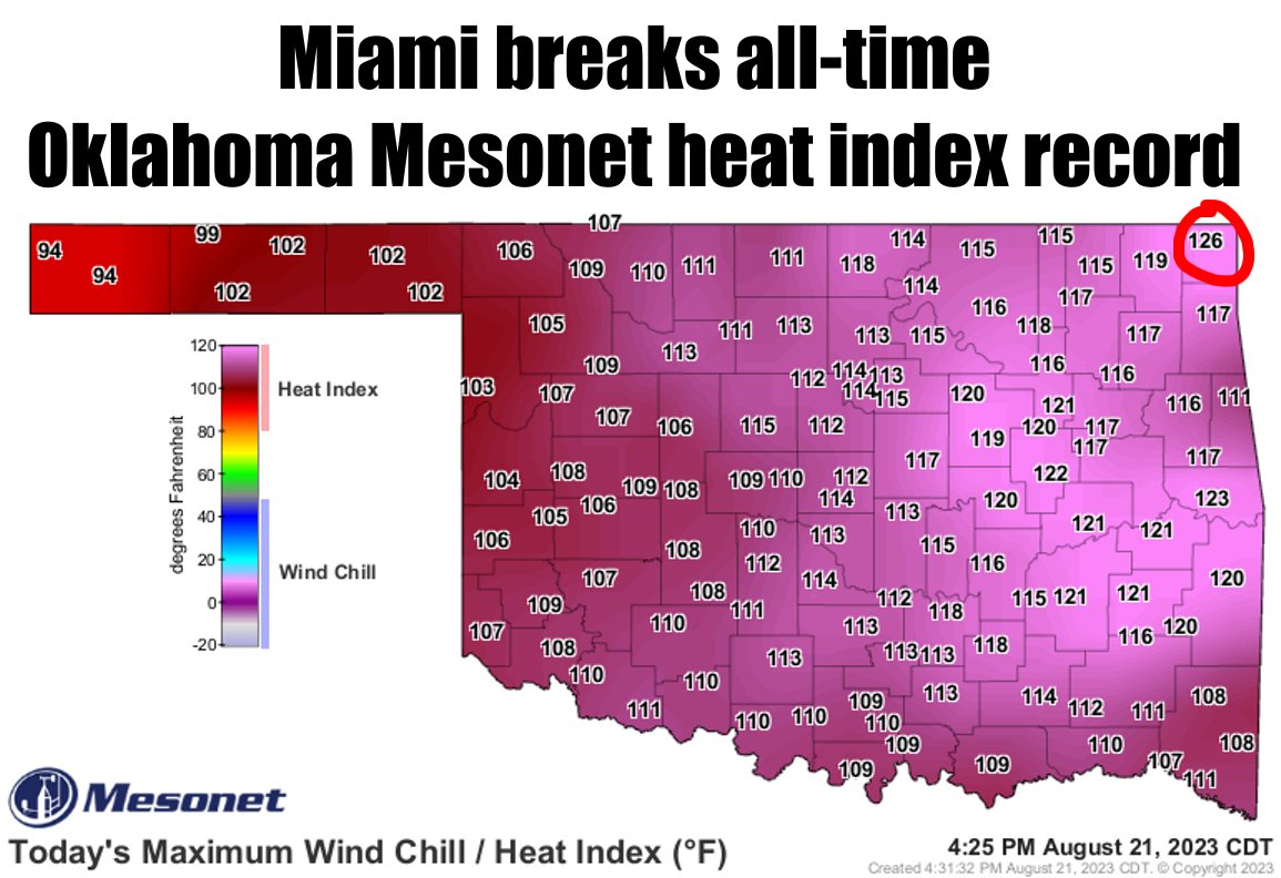 Oklahoma Mesonet tweet media