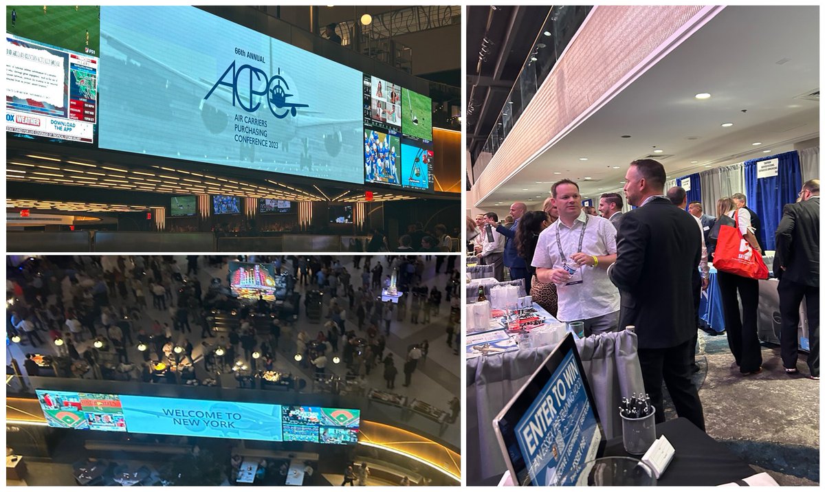 IndustriesEssex's tweet image. Thank you ACPC for organizing a great Air Carrier Purchasing Conference 2023 in NYC! #ACPC2023 #EssexPBE