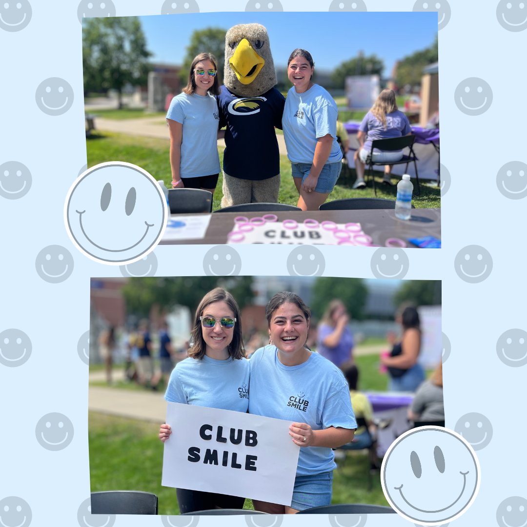 CUClubSmile's tweet photo. We had a wonderful time at the Activities Fair yesterday! Thank you to everyone who stopped by and signed up! 😊 https://t.co/XEMF5mtGw4