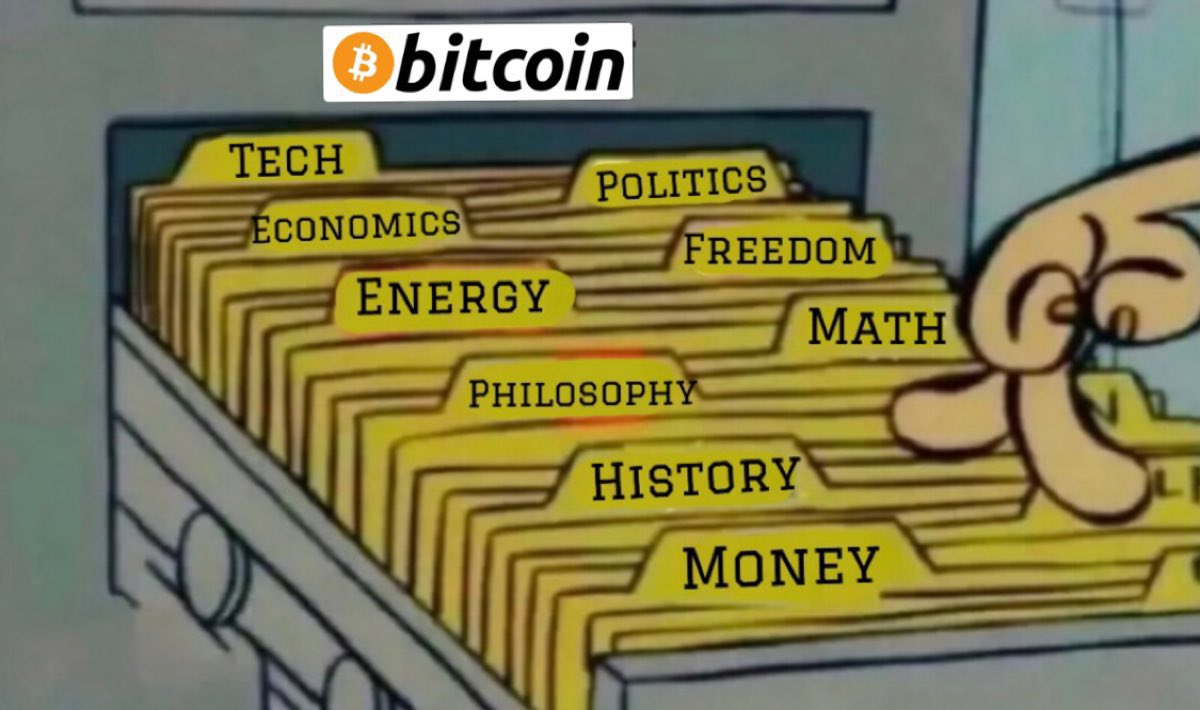 MDBitcoin's tweet photo. Bitcoin has an arsenal of topics to delve into:

Everything is intertwined!  

Study, it is worth it ⚡️ 

I have reached the conclusion that if someone does not possess #Bitcoin  🤡🌎  

Reasonable to assume they lack an adequate comprehension of interconnected topics, including money, cryptography, energy, property rights, game theory, and economics.

Arguments against #Bitcoin  always arise from a position of naivety, denial, ego, or a combination of all; they never arise from a position of strength or wisdom.

Exploring the #btc  rabbit hole reveals numerous other interconnected topics.

#BTC  is the only property one can truly own, being the first technology that enables property rights to be granted to all individuals across the globe.

It will come to understand that this is concentrated energy, and it is essential to the advancement of our civilization. 🧡