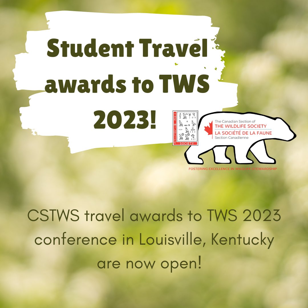 Canadian Section of The Wildlife Society tweet media