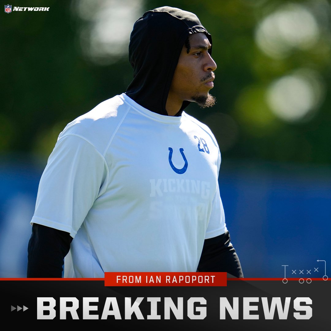 RapSheet's tweet image. Sources: The #Colts have given star RB Jonathan Taylor permission to seek a trade, and conversations to find potential landing spots are ongoing. Several GMs and talent evaluators were informed earlier today that Taylor is available.