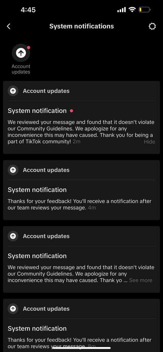 TynellJohnson's tweet photo. @TikTokSupport I’m having an issues with my DMs on my tik tok account (coachTynell) every time I try to send a DM it says it violates community guidelines but when I appeal it says it doesn’t but I still can’t send messages https://t.co/B9I9C0NGzS