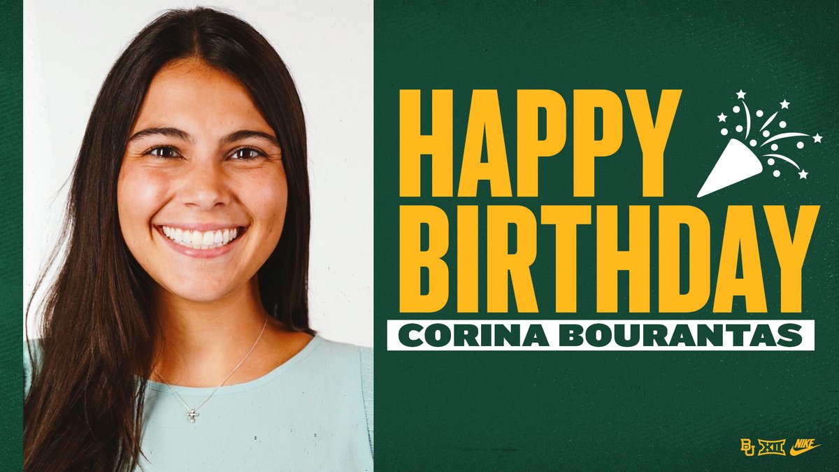 Happy Birthday, <a href="/CorinaBourantas/">C</a>!

#SicEm | #PersonOverPlayer