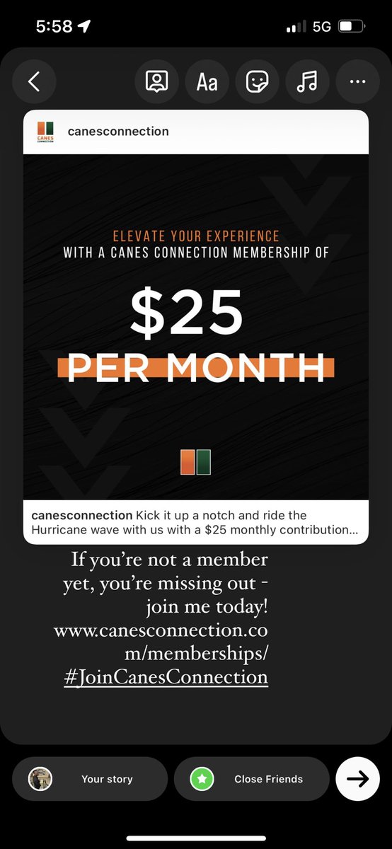 Become a Canes Connection Member today!