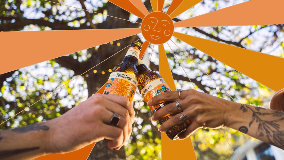 DevilsPeakBeer's tweet photo. Step into a world of beer with more flavour with #DevilsPeak #FirstLightGoldenAle, for regular people looking for something a little craftier. #FindWhatYouLove #beer https://t.co/2JJi8IISCg