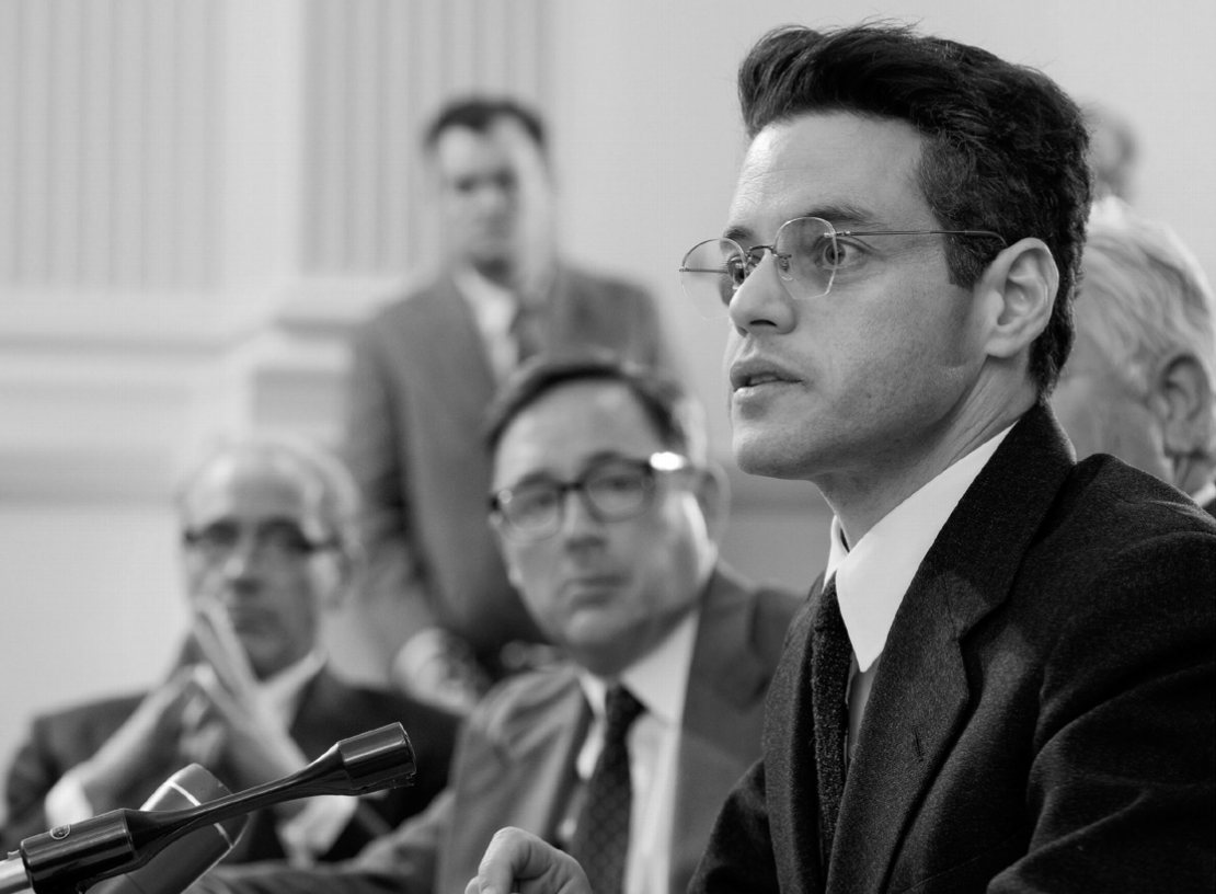 NolanAnalyst's tweet image. Christopher Nolan describes his reaction the first time he found David Hill&apos;s testimony:

“When I found David Hill’s testimony, where he just got up in front of a Senate committee in front of the whole nation and told the truth about who Lewis Strauss was, that’s an extraordinary…