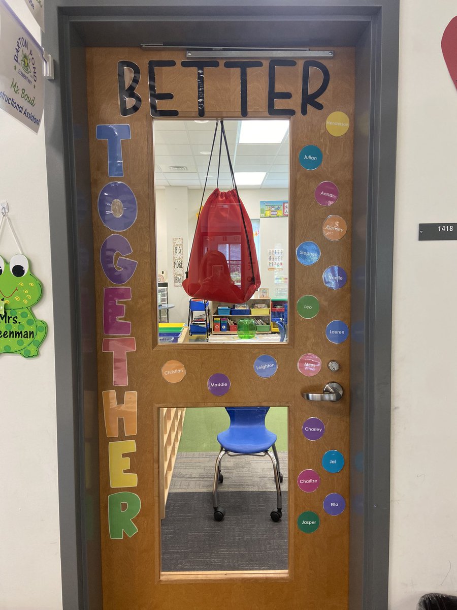 Getting ready to welcome my new class of 2nd graders! 💙🐸💙