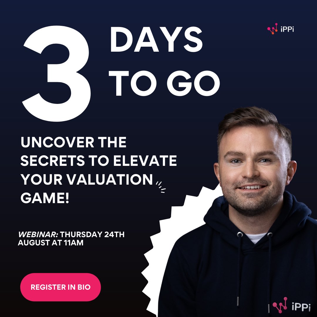 iPPindex's tweet photo. Join us for the iPPi Webinar this thursday webinar as we dive into the strategies of the top-performing companies that are currently hitting it out of the park.🎯

🗓️ Date: Thursday, 24th August
🕒 Time: 11:00 AM
📍 Where: Online

Register: https://t.co/L8c25SLPy4 https://t.co/pRS5tOhV1F