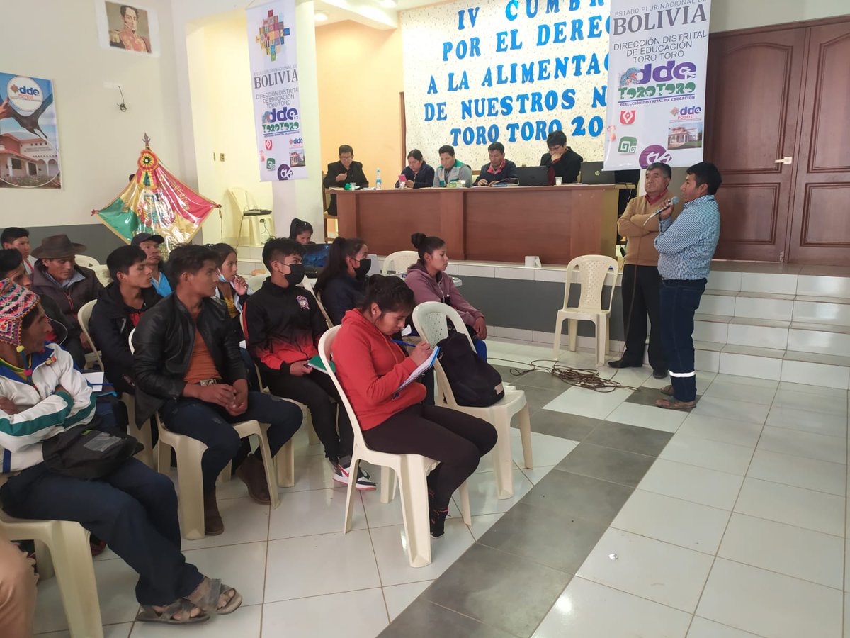 CIPCA_Bolivia's tweet photo. 🟢“Cumbre por el derecho a la alimentación” define incrementar el presupuesto para una alimentación complementaria escolar adecuada y saludable.
#DerechoalaAlimentacion
#alimentacioncomplementaria
#alimentacionsaludable
👉📰: https://t.co/gVr85iroEm https://t.co/oTCX20LzcG