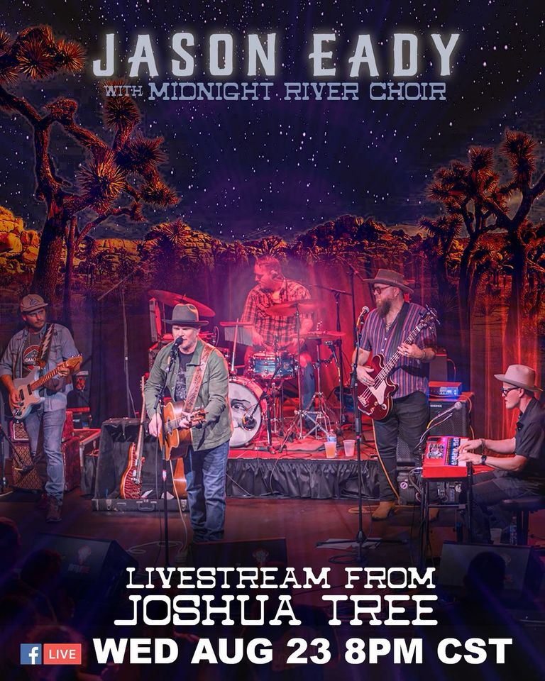 This Wednesday night we have a night off on the road and we’ve decided to head down to Joshua Tree and do a live stream. Tune in on Facebook Live to catch @12amriverchoir and me live from the desert playing songs all night, including all of the songs from my new record!