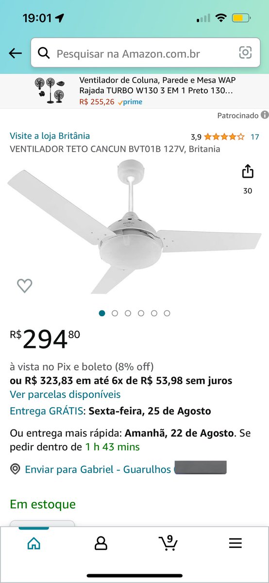 casadoviralata's tweet photo. Olá @amazonbrasil nós fizemos um campanha para comprar ventiladores de teto @britaniaeletro
Uma loja daria um cupom de desconto mas ñ deu certo e sabe quem tem o mesmo modelo? Vocês!

Rola um cupom para a casa comprar 9 ventiladores para as baias e internações do nosso canil?🤞🐾 https://t.co/E0H6mhdl5c
