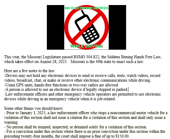 Gladstone MO Police tweet media