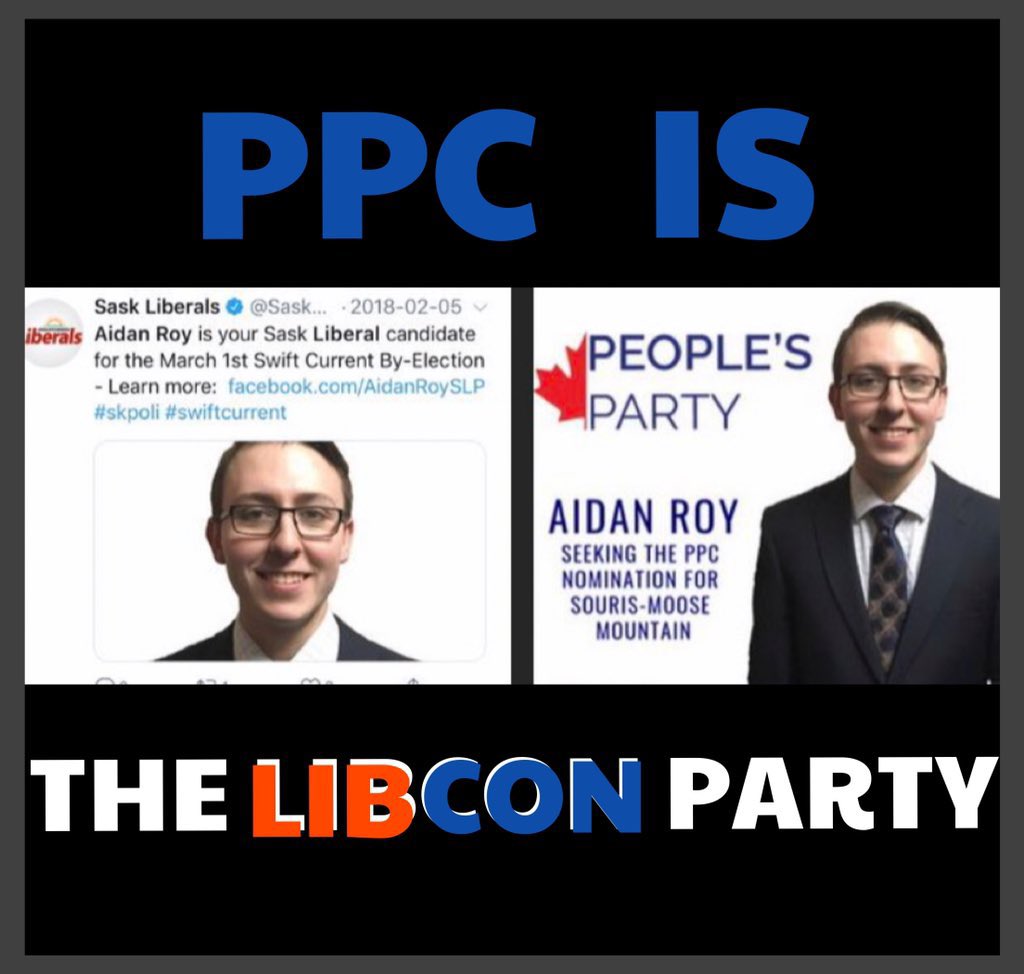 AGNCanada's tweet photo. @RobinEn04352276 @Harmony47383691 @HarleyT98387309 Quit projecting, we all know Bernier the #LibConArtist is a closet Liberal and the PPC are even funded (and supported) by Liberal’s, their candidates and campaigners! Seriously, how obvious does it have to be before you stop grifting for the controlled opposition?! https://t.co/9H92rBr0Zl