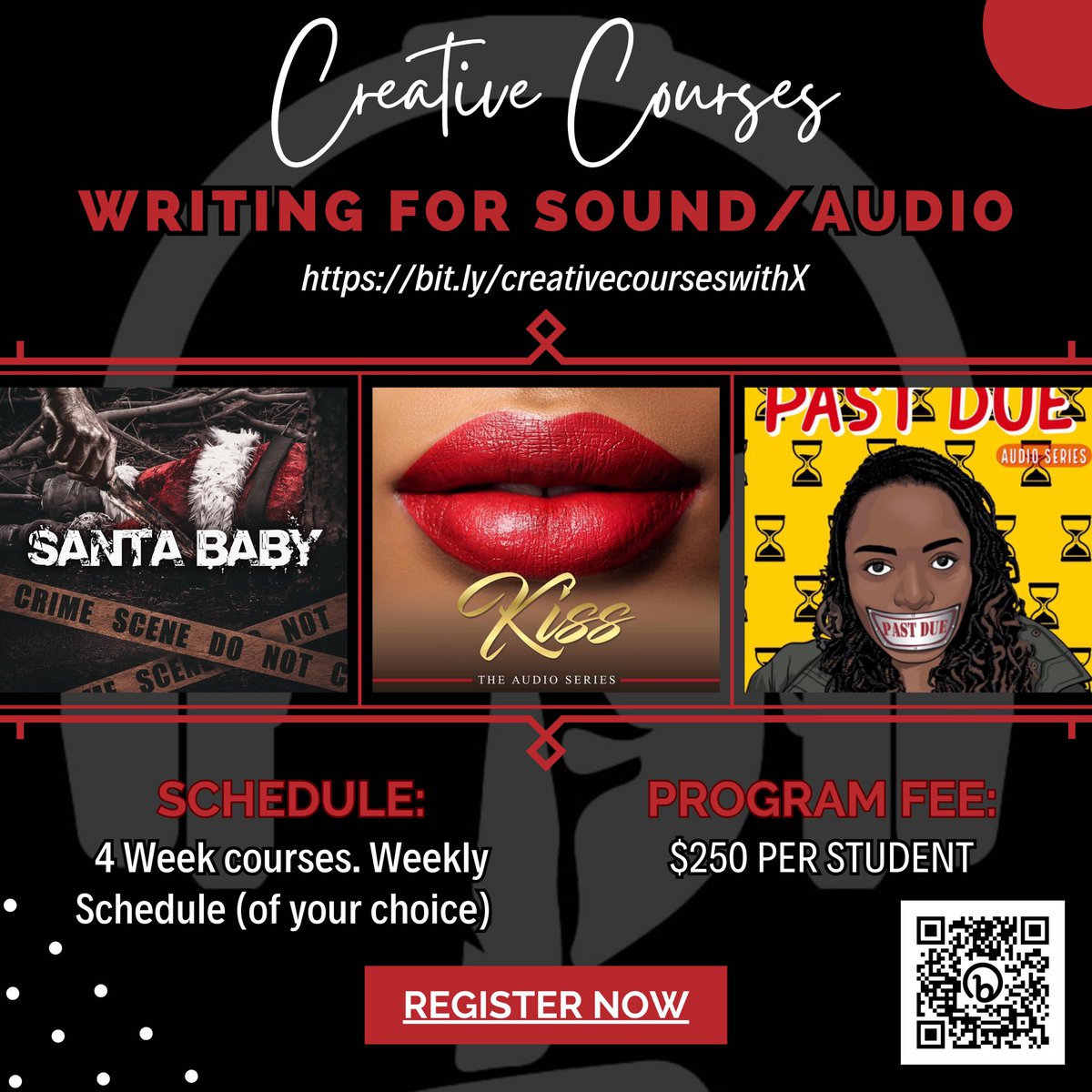 ✨Crystal MthaFkn Judkins✨ (@xperiencej) on Twitter photo 🗣️ THE PEOPLE HAVE SPOKEN!!
Due to many factors and requests, this course will now be available as a 1 on 1 course. 
4 Week Course (Weekly)
When you sign up, please list your weekly availability. 
bit.ly/creativecourse…
#audiodrama #Onlineclasses 🗣️ THE PEOPLE HAVE SPOKEN!!
Due to many factors and requests, this course will now be available as a 1 on 1 course. 
4 Week Course (Weekly)
When you sign up, please list your weekly availability. 
bit.ly/creativecourse…
#audiodrama #Onlineclasses