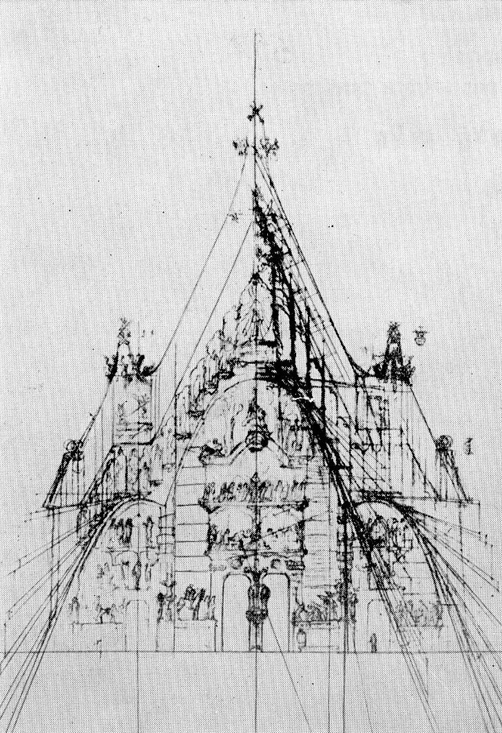 Gaudi’s drawings are beautiful