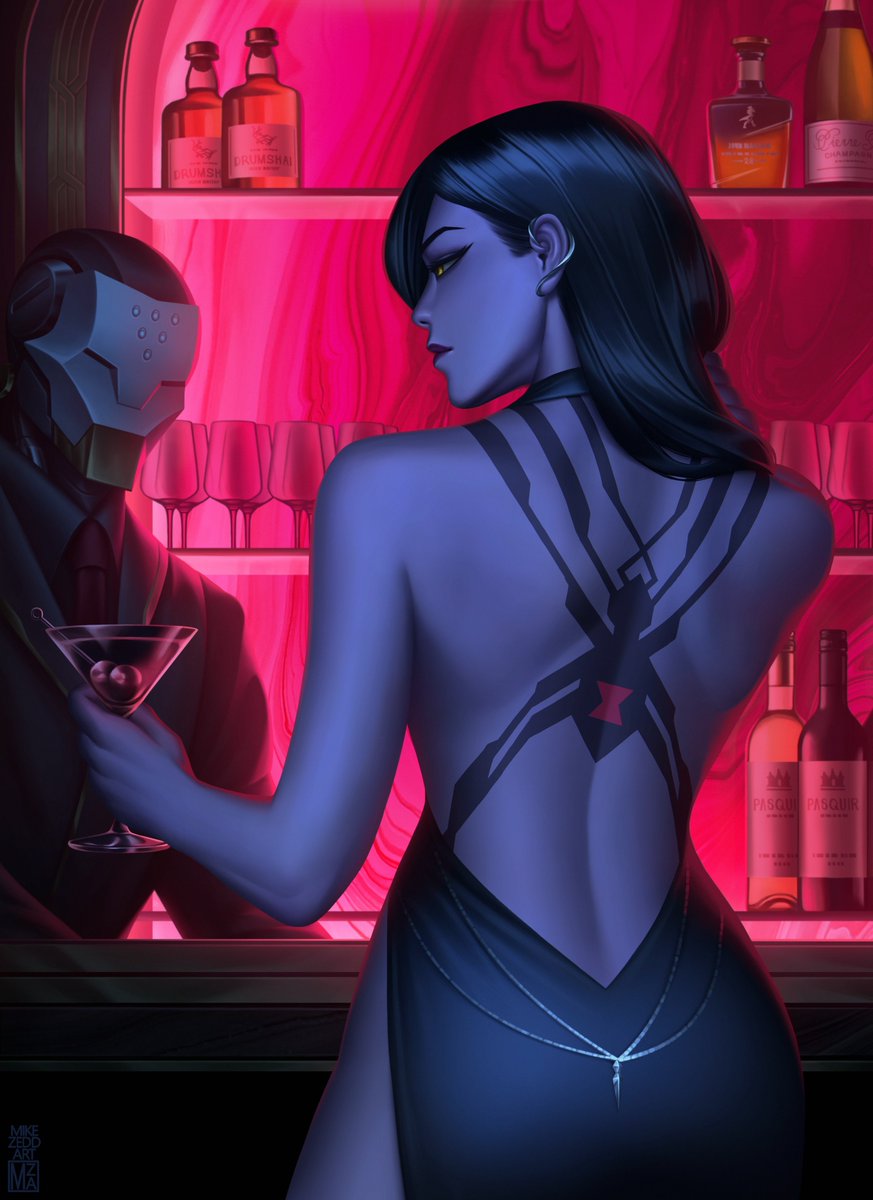 Backless dress Widowmaker
#Widowmaker #Overwatch #OverwatchFanart