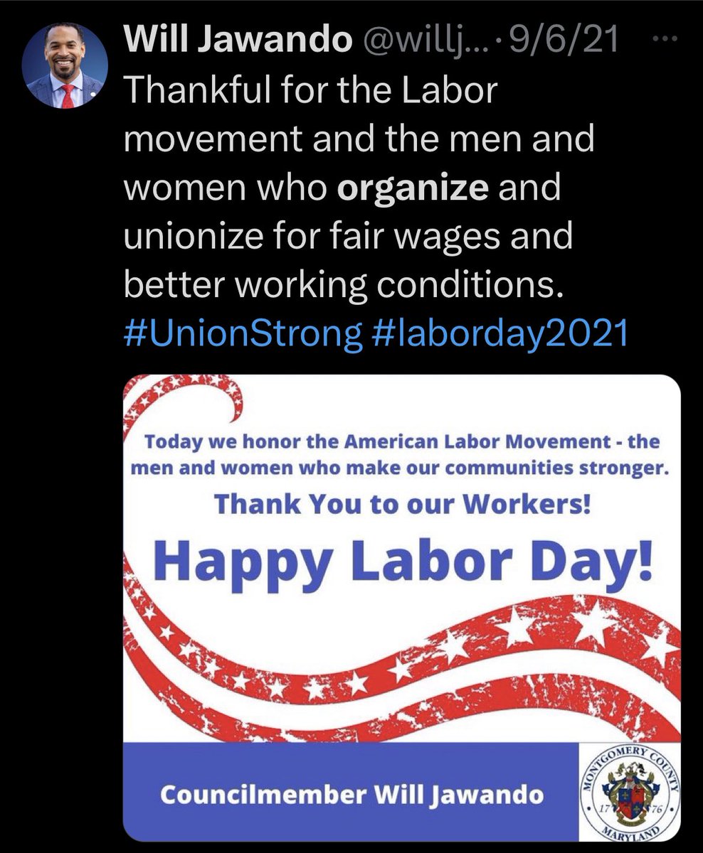 Djp1Me's tweet image. He took the $ from the law firm known for “union busting”, yet, the Chair has cozied up to unions. Go figure.