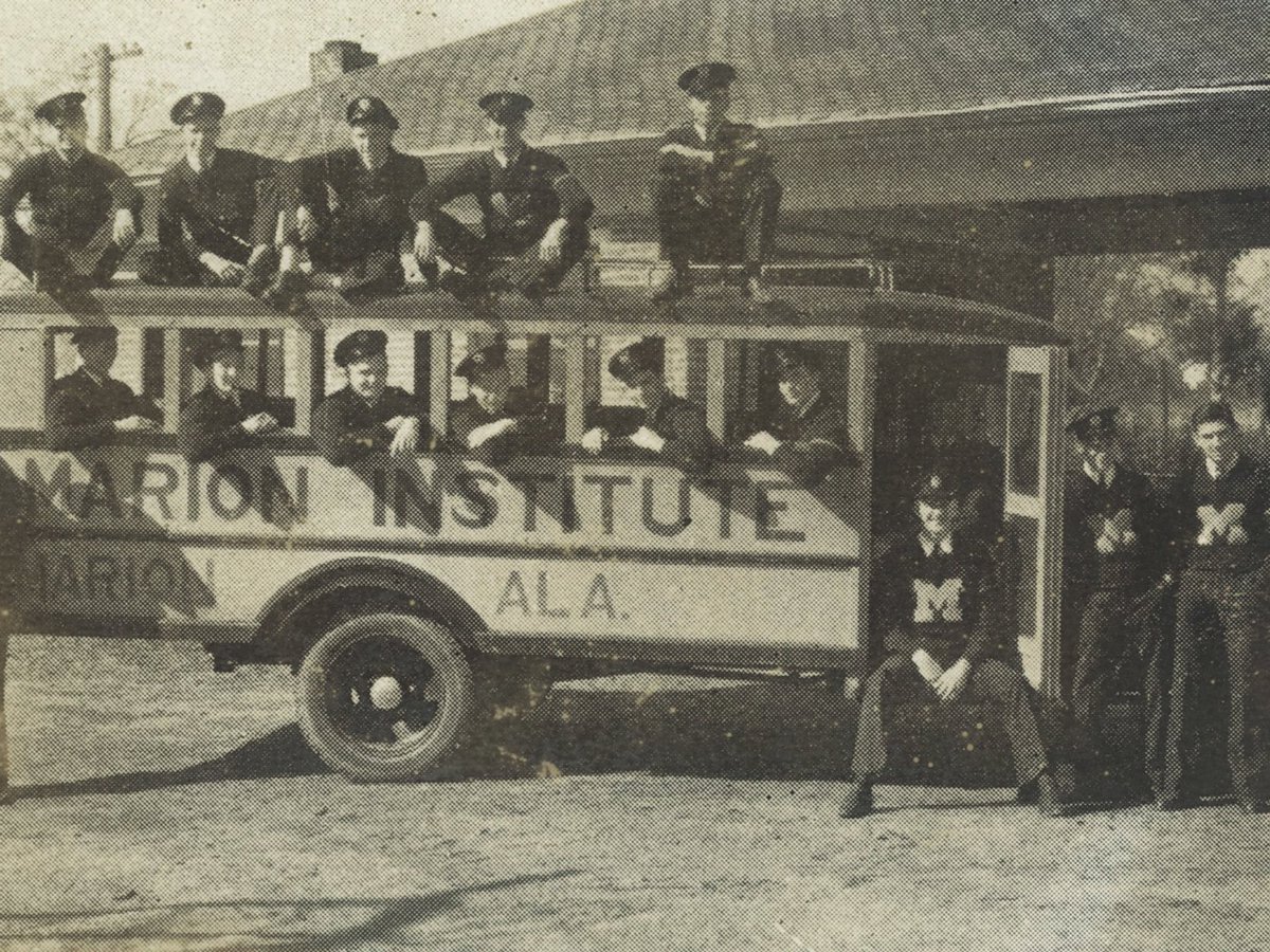 MarionMilitary's tweet photo. #DYK... Marion Military Institute is the nation’s oldest military junior college tracing its origin back to 1842 with the founding of Howard College in Marion, Alabama. 

Learn more about our story on our website: https://t.co/quA8N7PVTj #MarionMade https://t.co/eNaSAB7Xxl